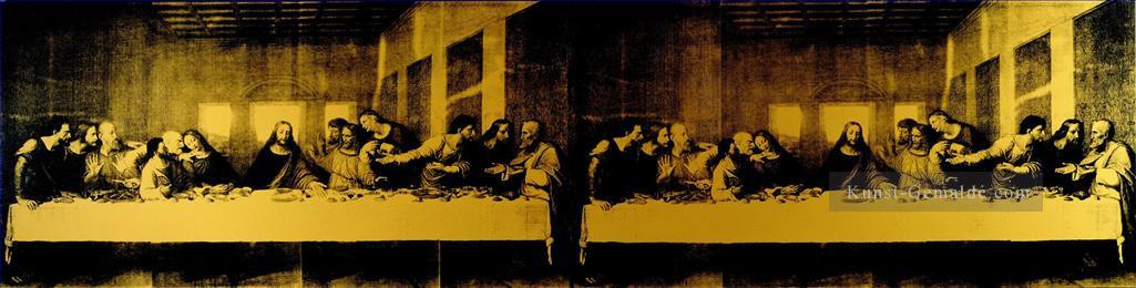 Abendmahl klassisch Andy Warhol Ölgemälde